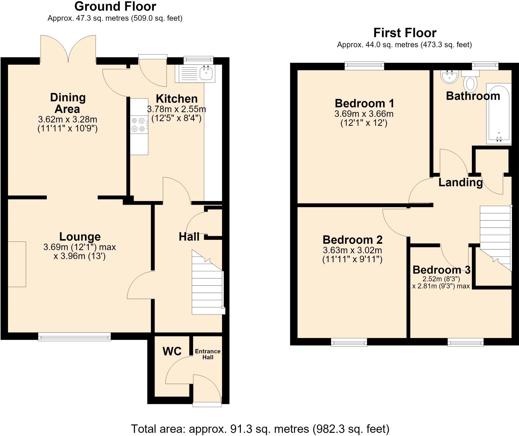 Grasmere, Bowerhill floorplan
