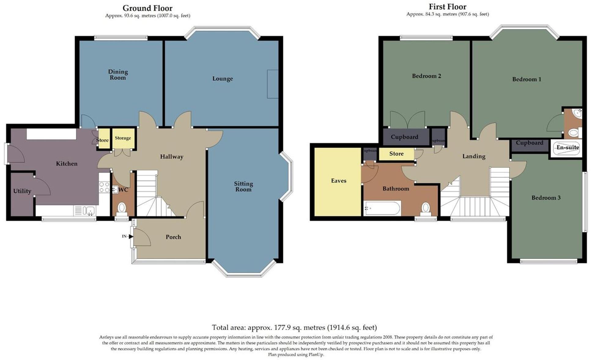 West Cliff, Southgate, SA3 floorplan