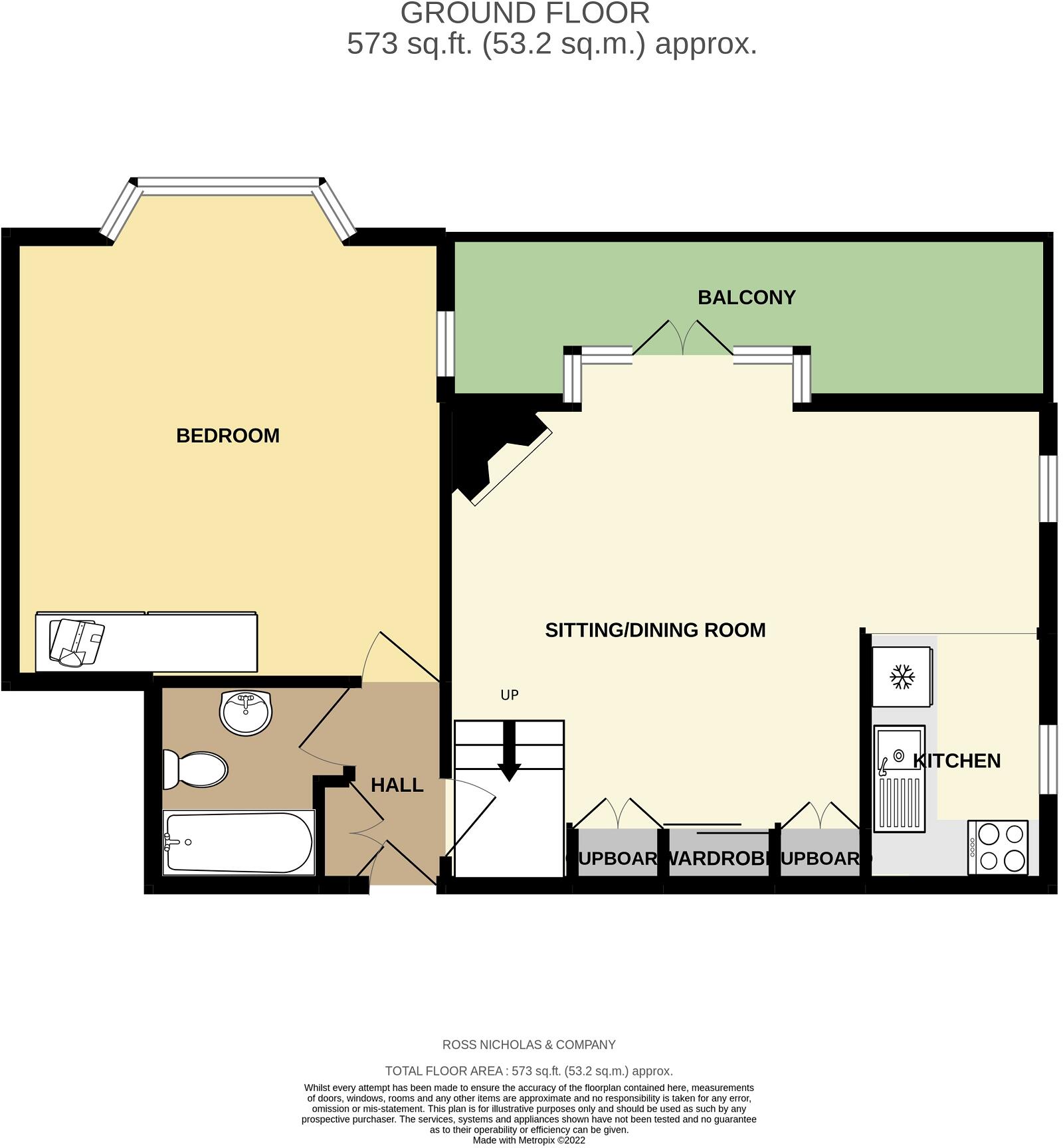 11 Dean Park Road, Bournemouth, Dorset. BH1 1HU floorplan