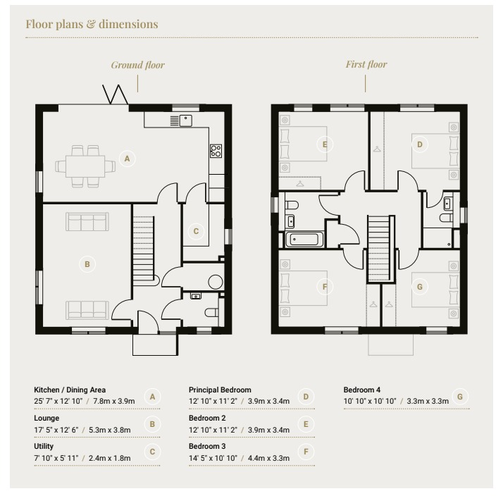 St. Johns Drive, Stone, Aylesbury, Buckinghamshire, HP17 floorplan