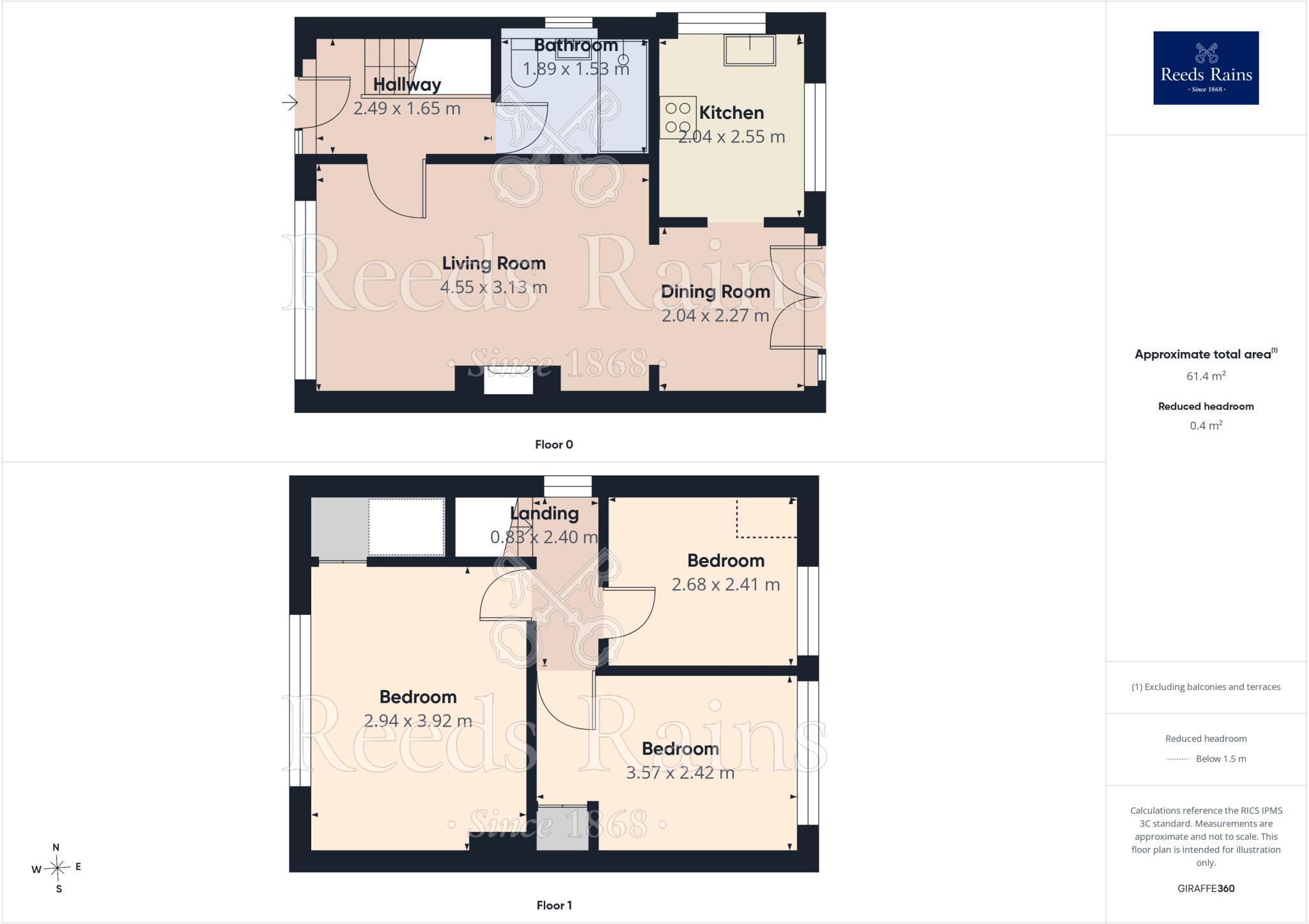 Stockdale Crescent, Bamber Bridge, Preston, Lancashire, PR5 floorplan