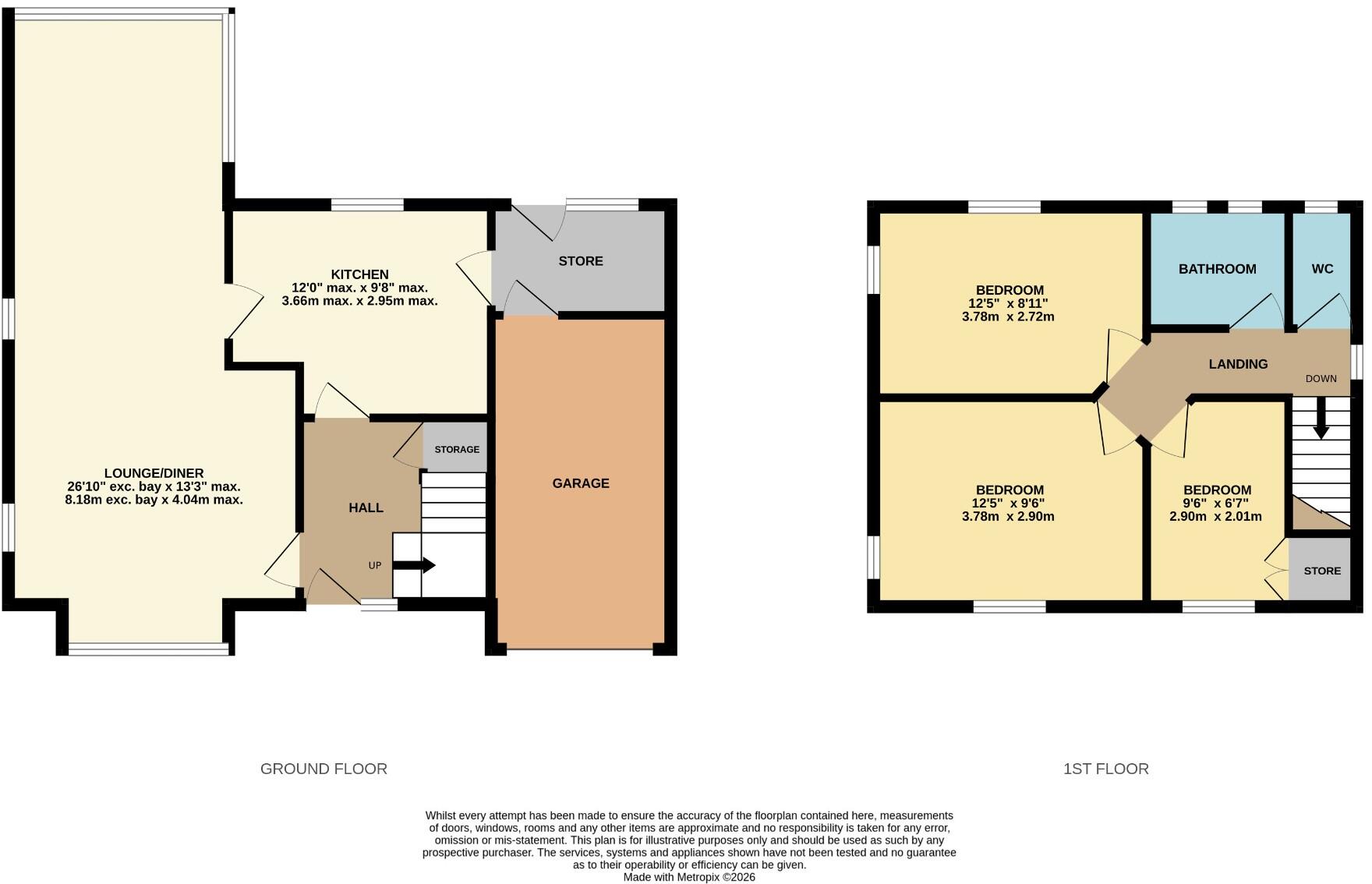 Beech Road, Oadby, Leicester, LE2 floorplan