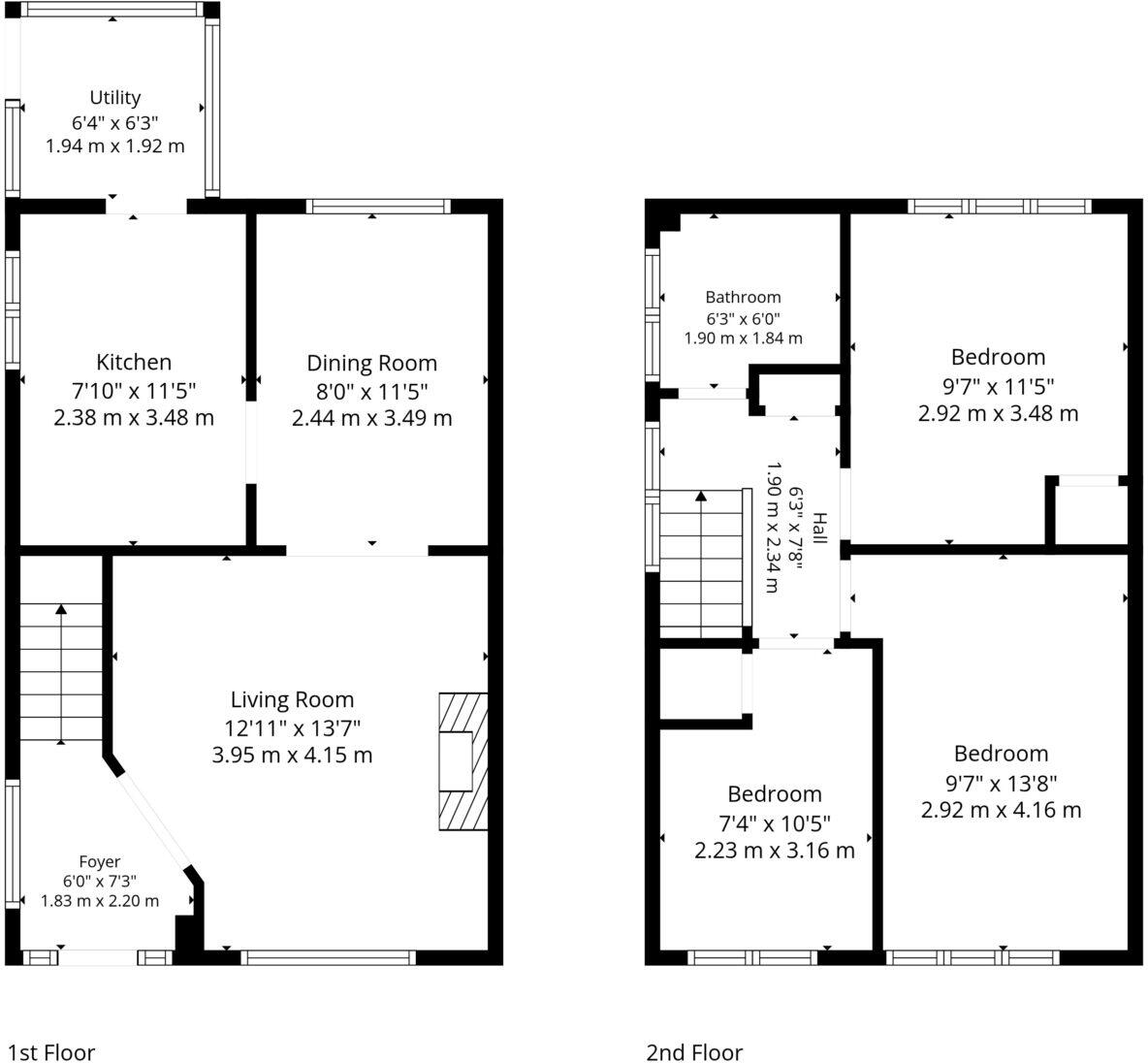 Anderson Road, Bishopton floorplan