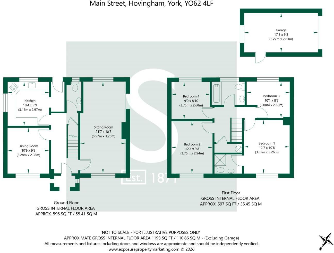 Main Street, Hovingham floorplan