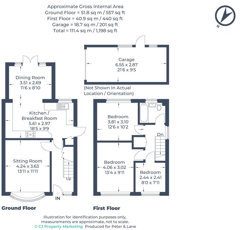 George Place, St Neots, PE19 floorplan
