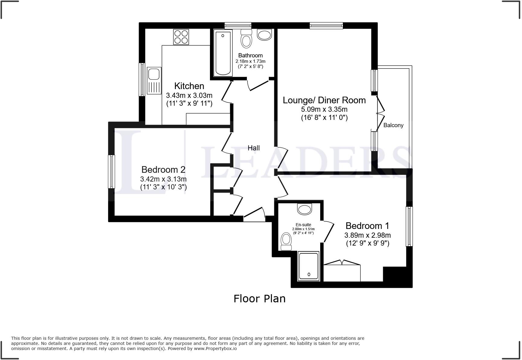Barbuda Quay, Eastbourne, East Sussex floorplan