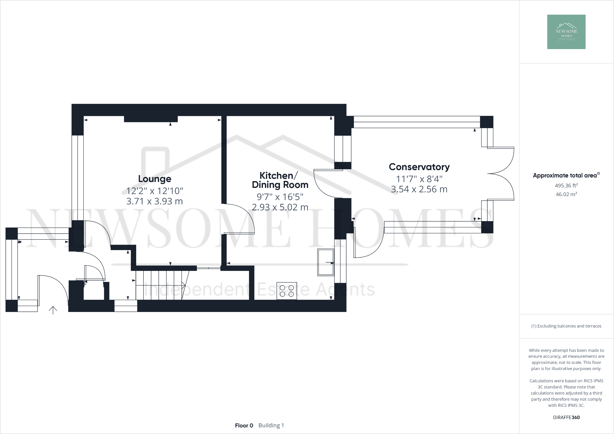 Cae'r Ffynnon, Bagillt floorplan