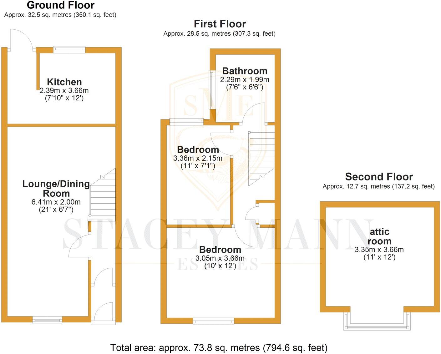 Bellair Road, Madron, TR20 floorplan
