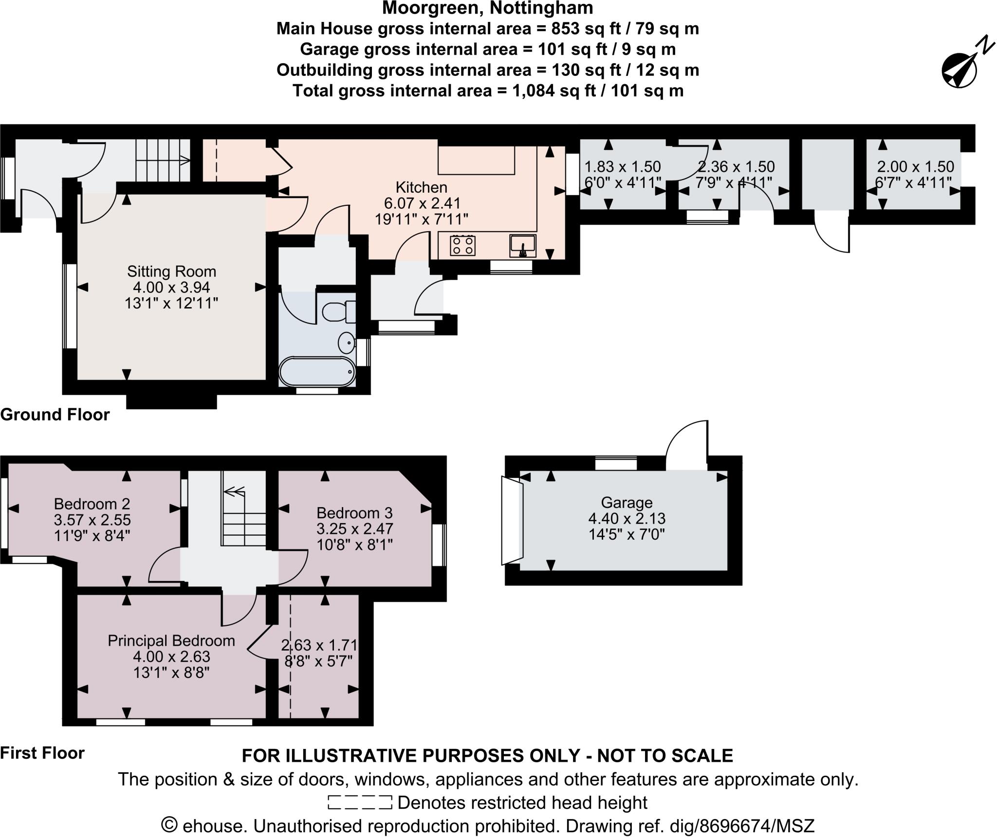Moorgreen, Newthorpe, Nottingham, NG16 floorplan