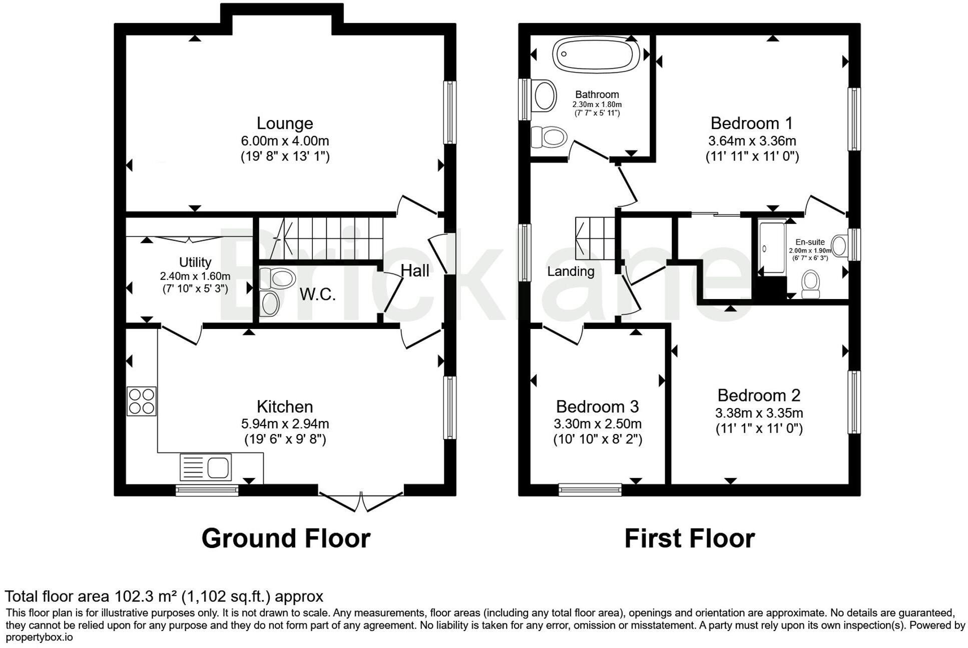 Moors Field Drive, Little Dunmow, CM6 floorplan