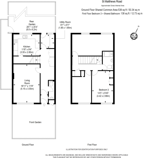 St Matthew's Road, Lambeth, London floorplan