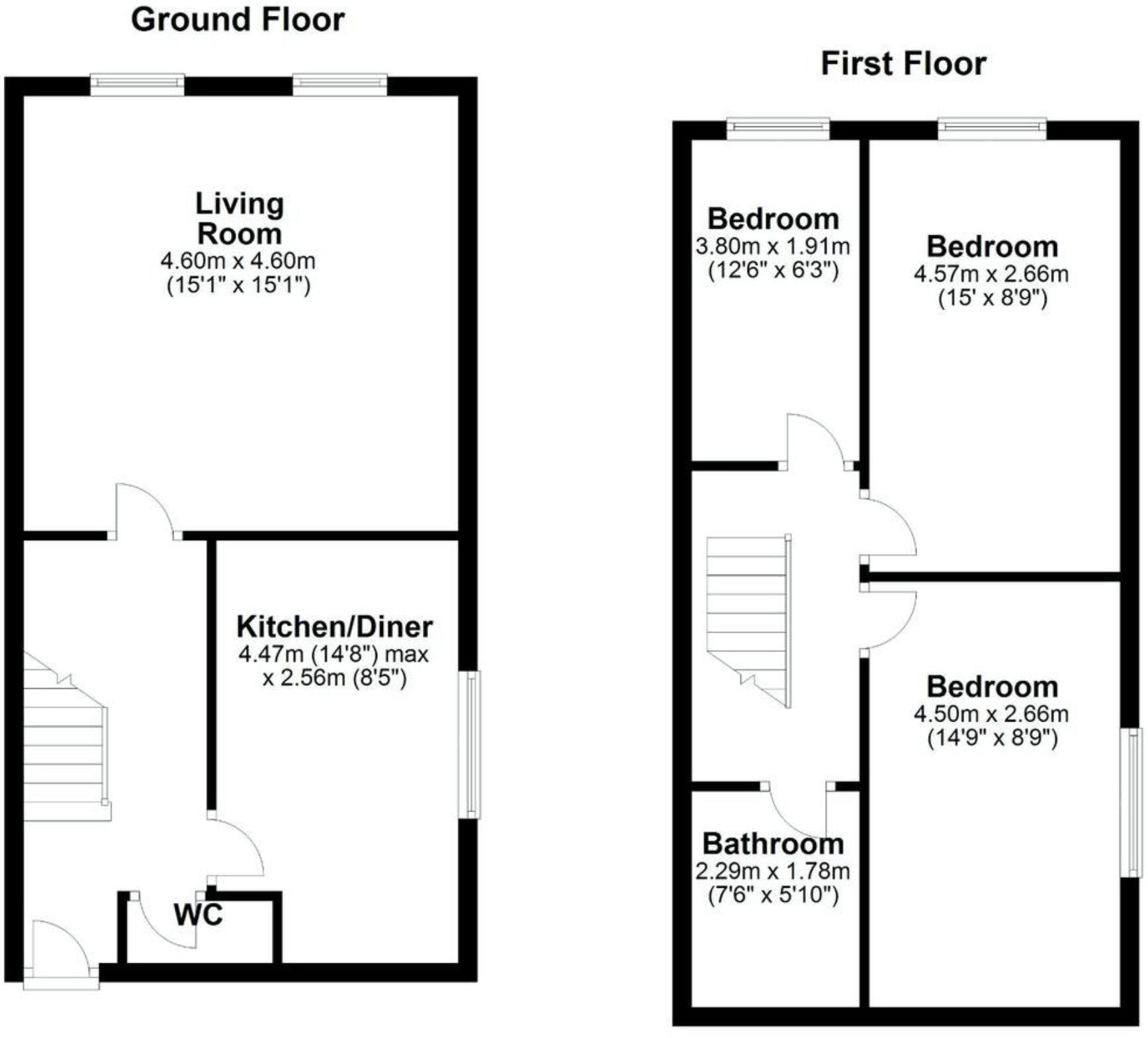 Fir Trees Place, Preston, PR2 floorplan
