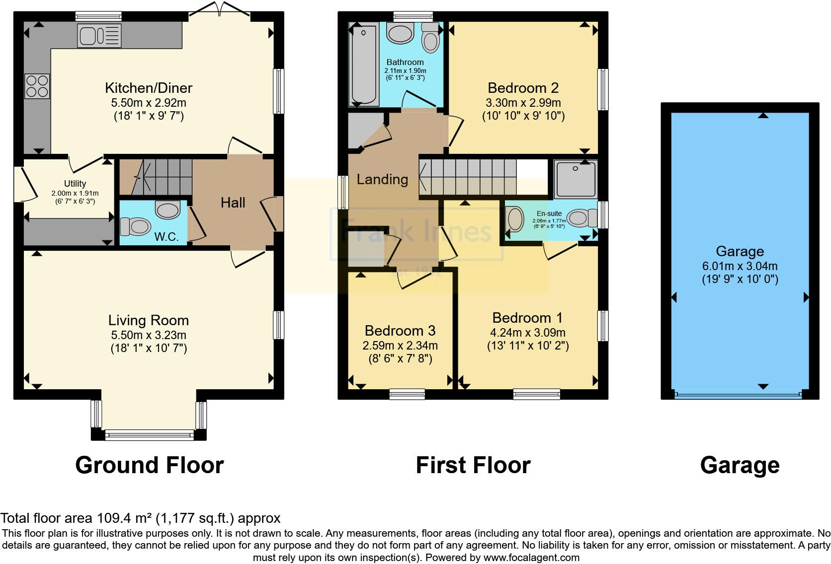 Palmer Avenue, Bottesford, Nottingham, Leicestershire, NG13 floorplan