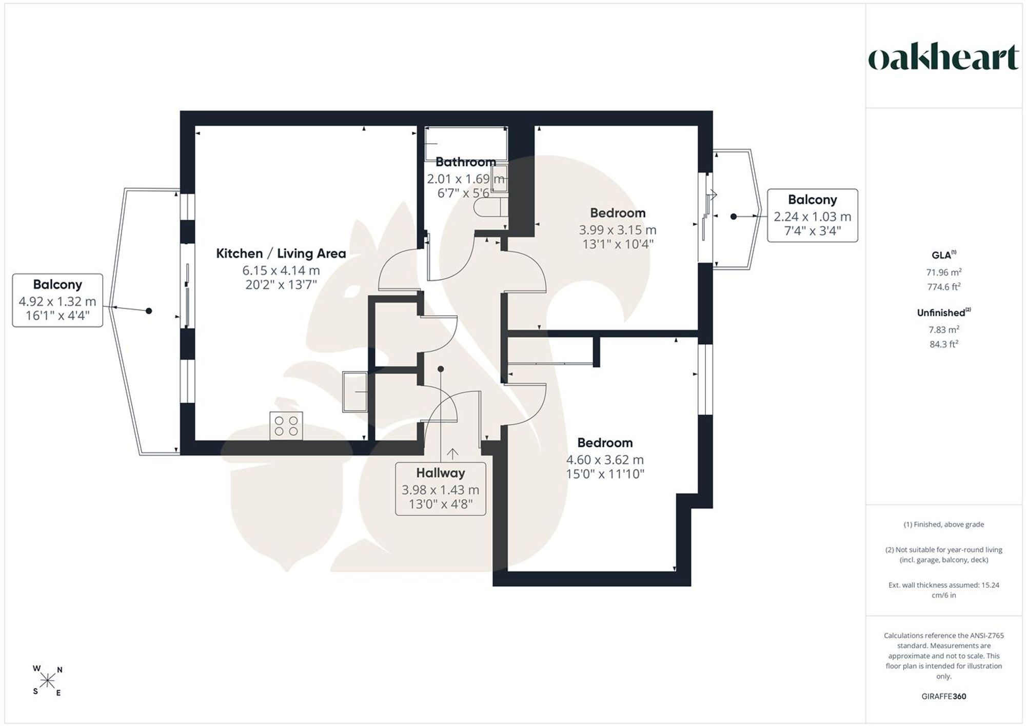 Hawkins Road, Spiritus House Hawkins Road, CO2 floorplan