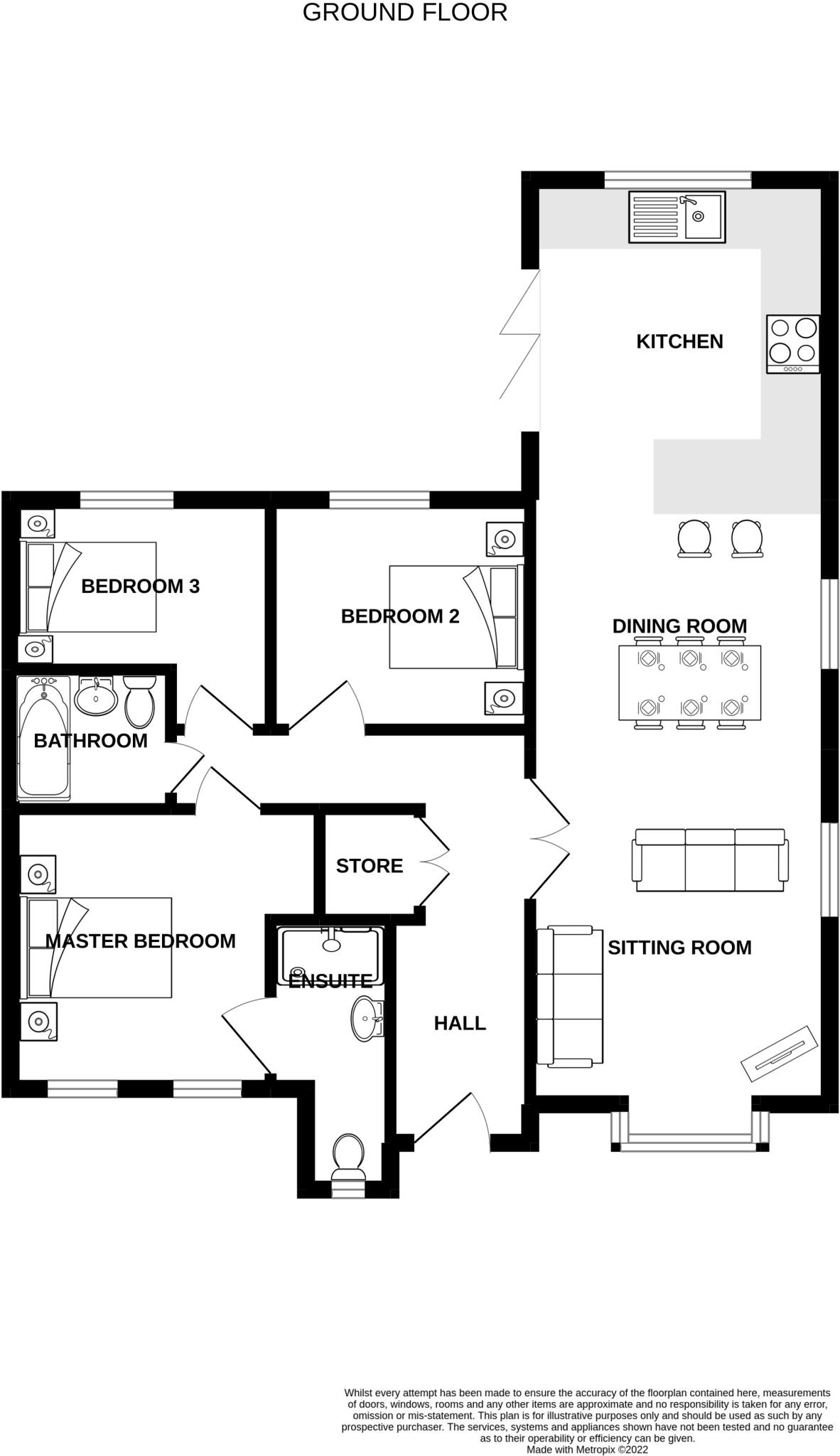 Jubilee Drive, Crapstone, Devon floorplan
