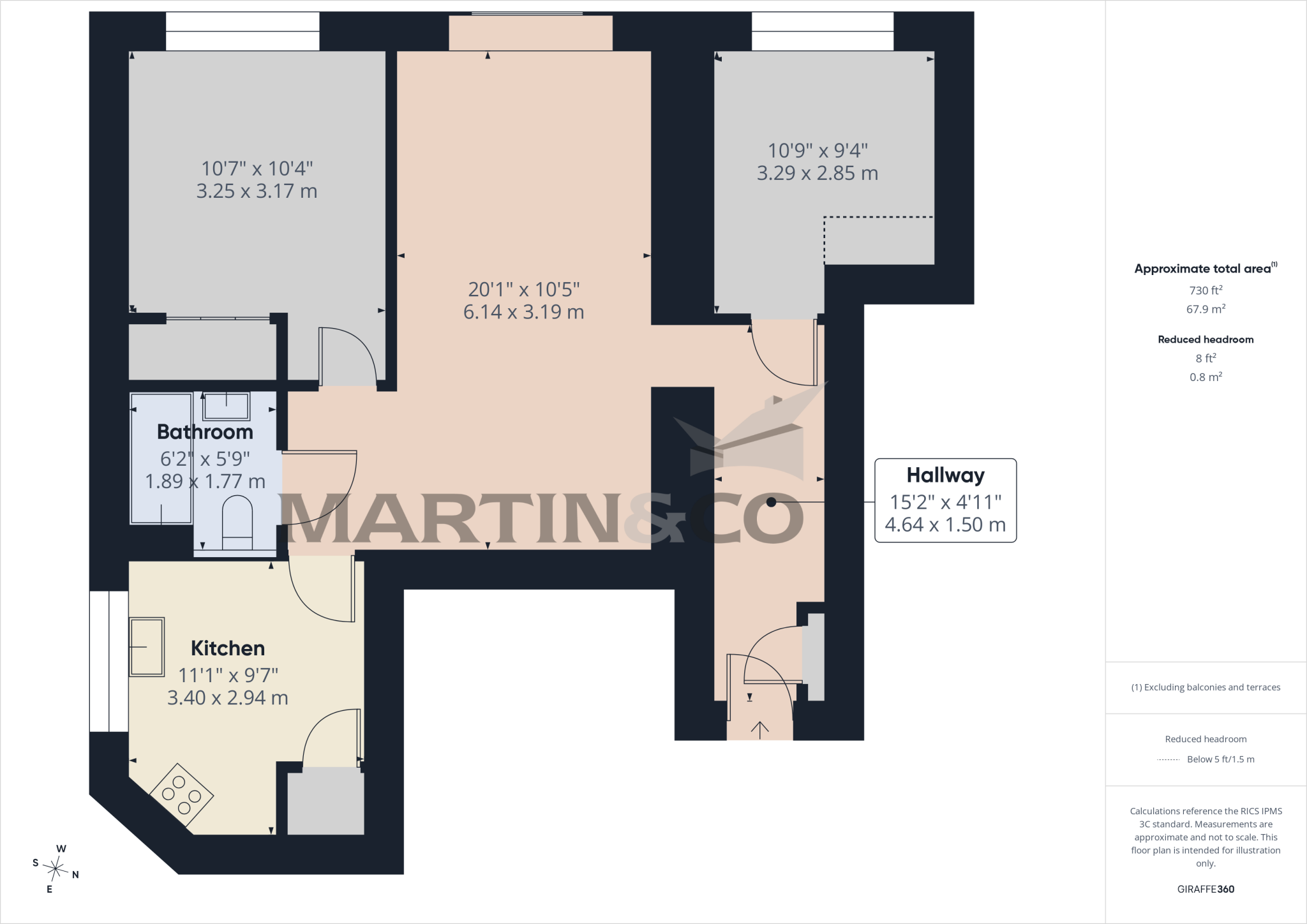St Georges Walk, Gosport floorplan