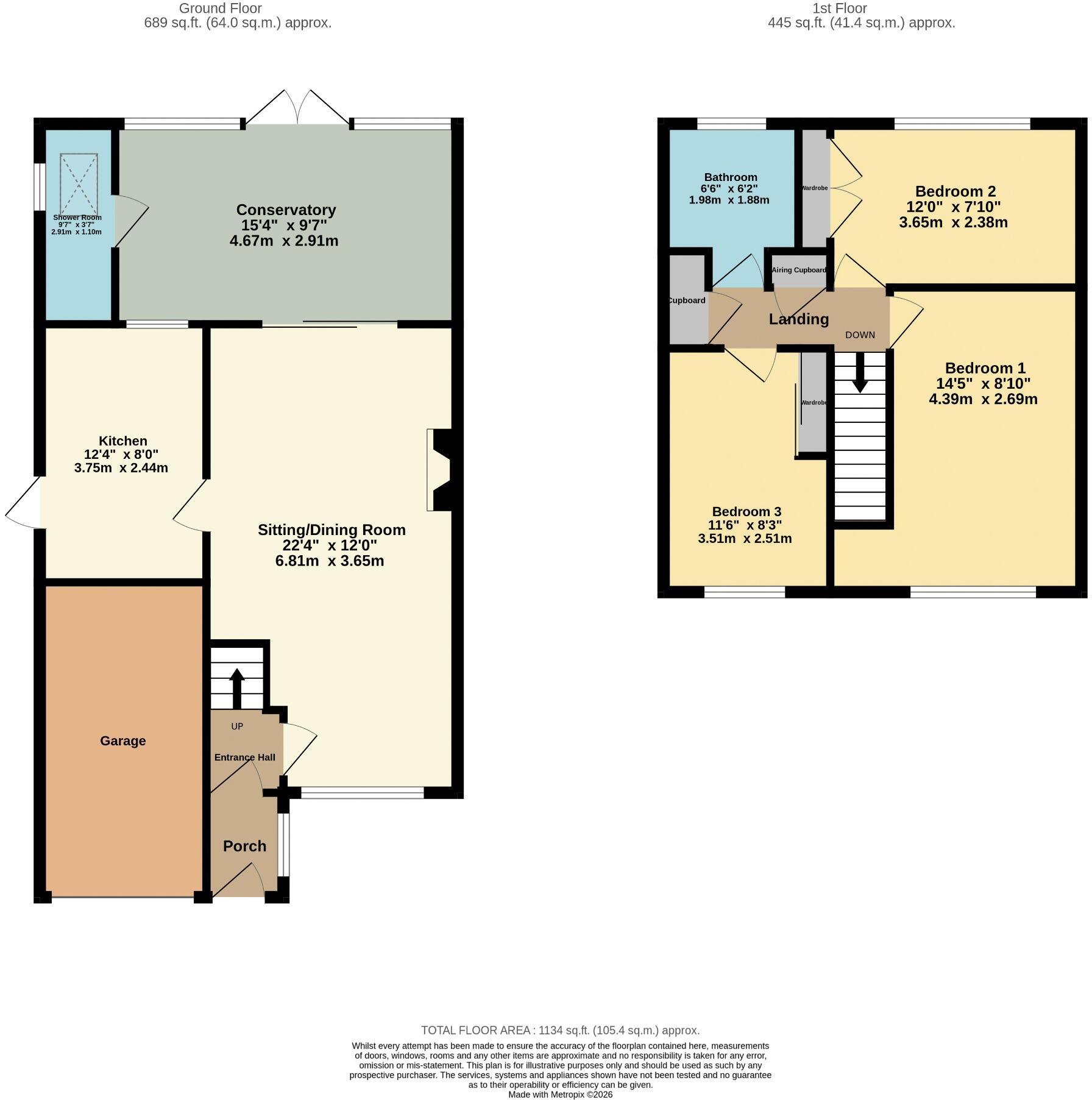 Pook Lane, Warblington, Havant floorplan