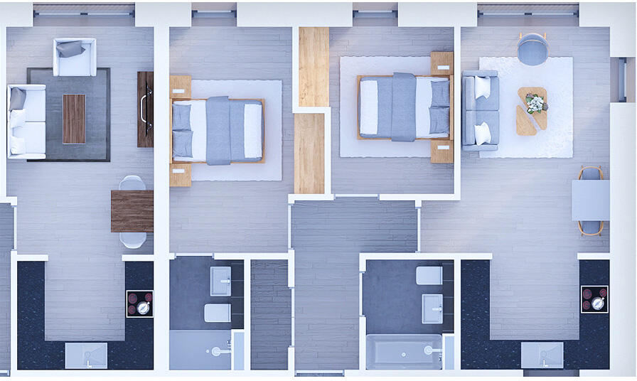 Merchants Wharf, Manchester floorplan