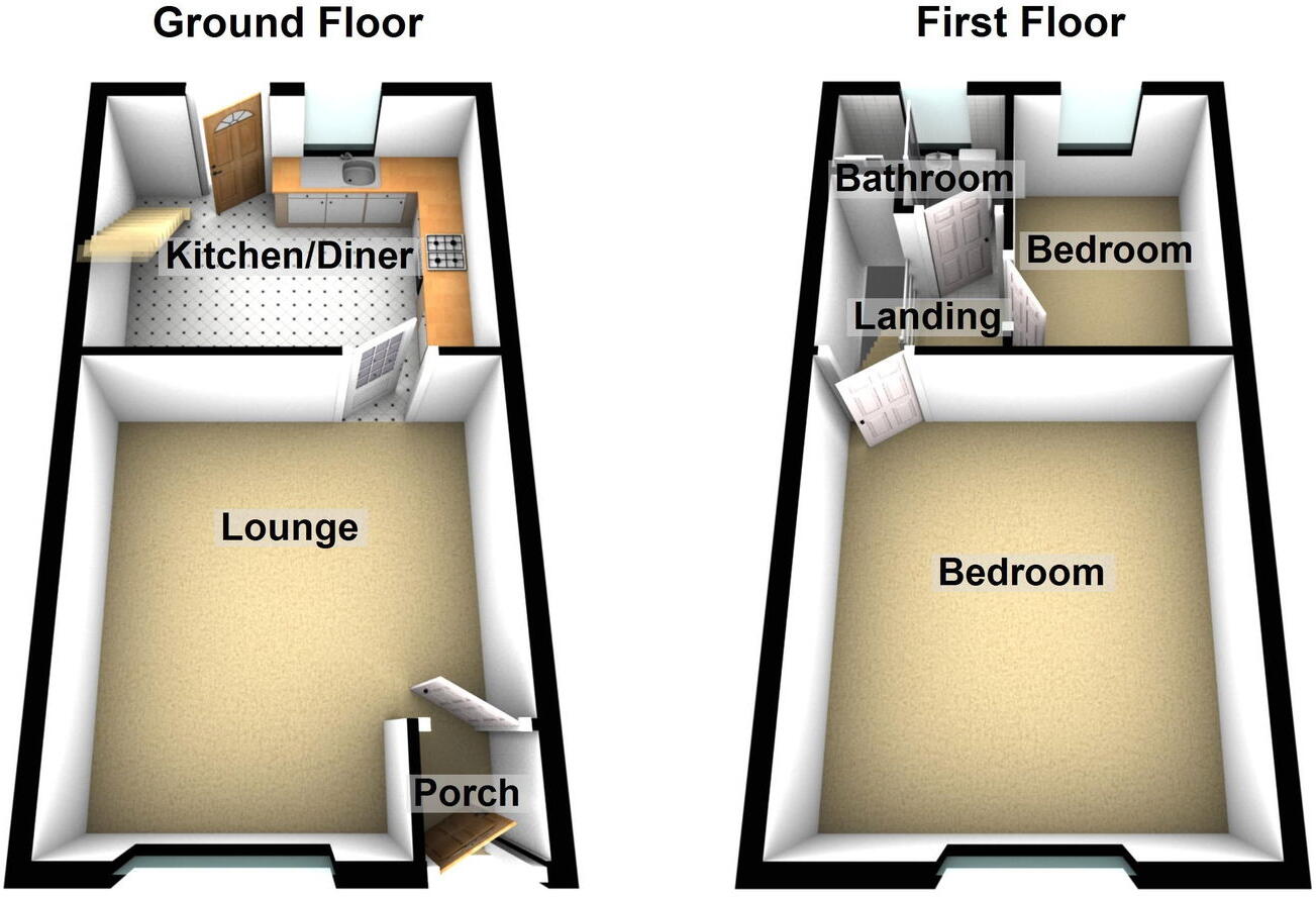 Croft Bank, Millbrook, Stalybridge floorplan