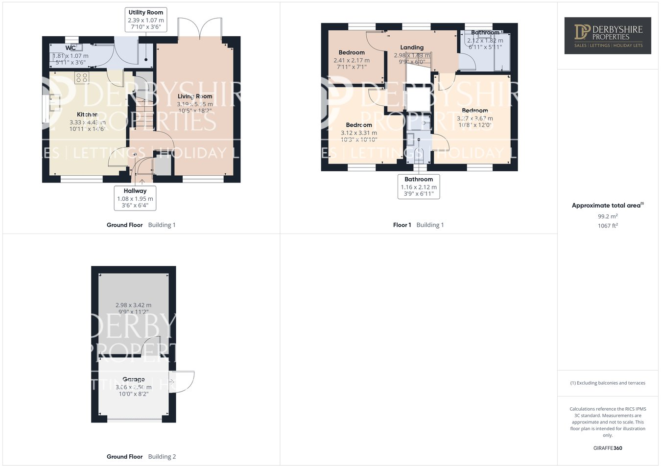Yew Tree Close, Smalley, DE7 floorplan