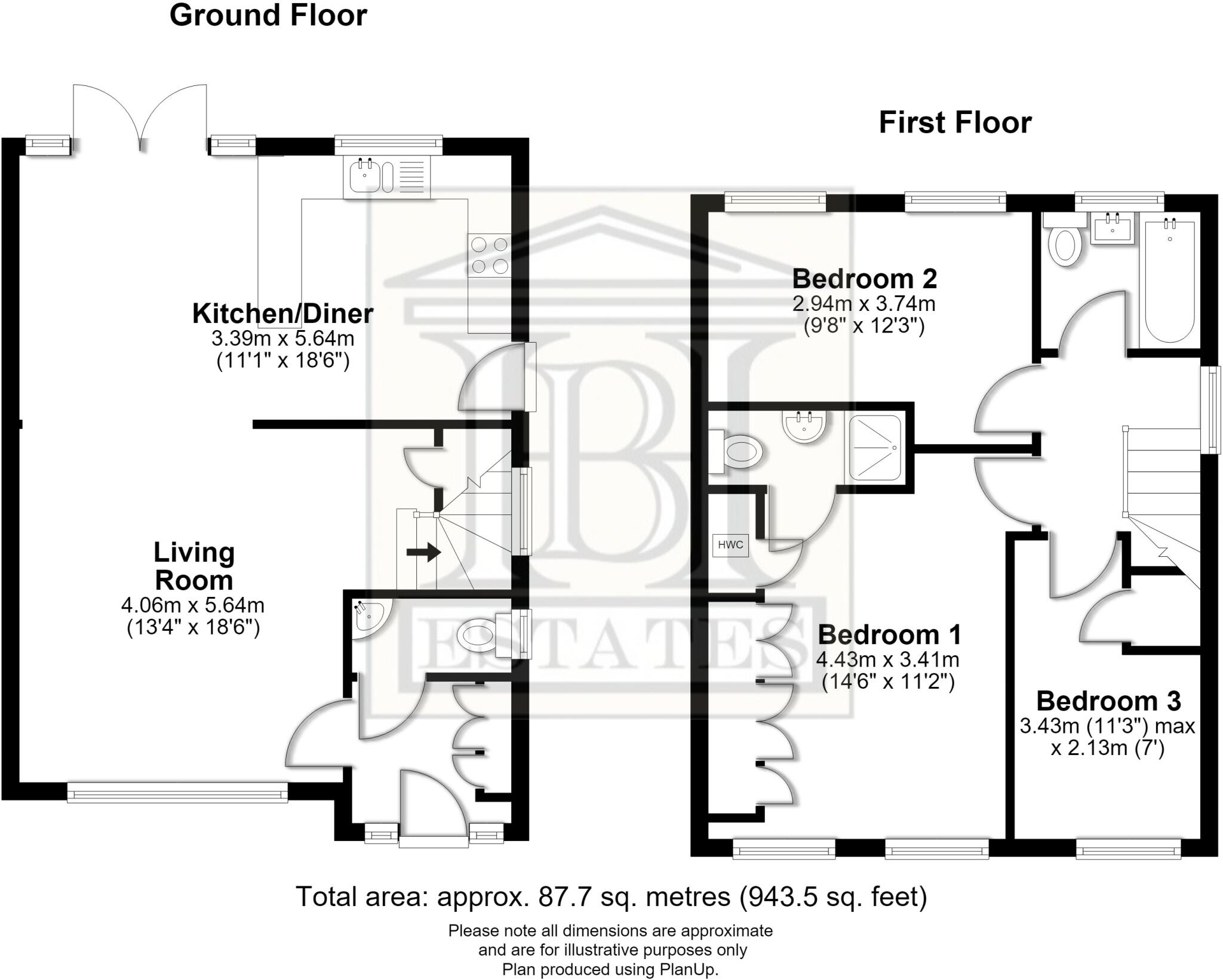 Blackmanstone Way, Allington floorplan