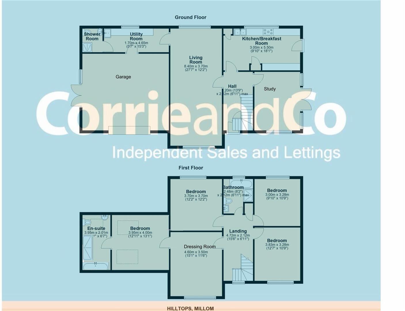 Hill Tops, The Hill, Millom floorplan