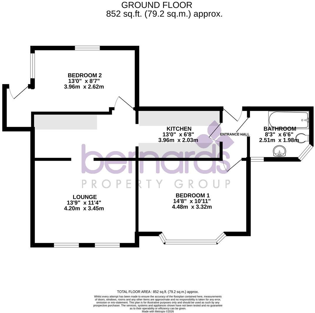 Grove Road South, Southsea floorplan