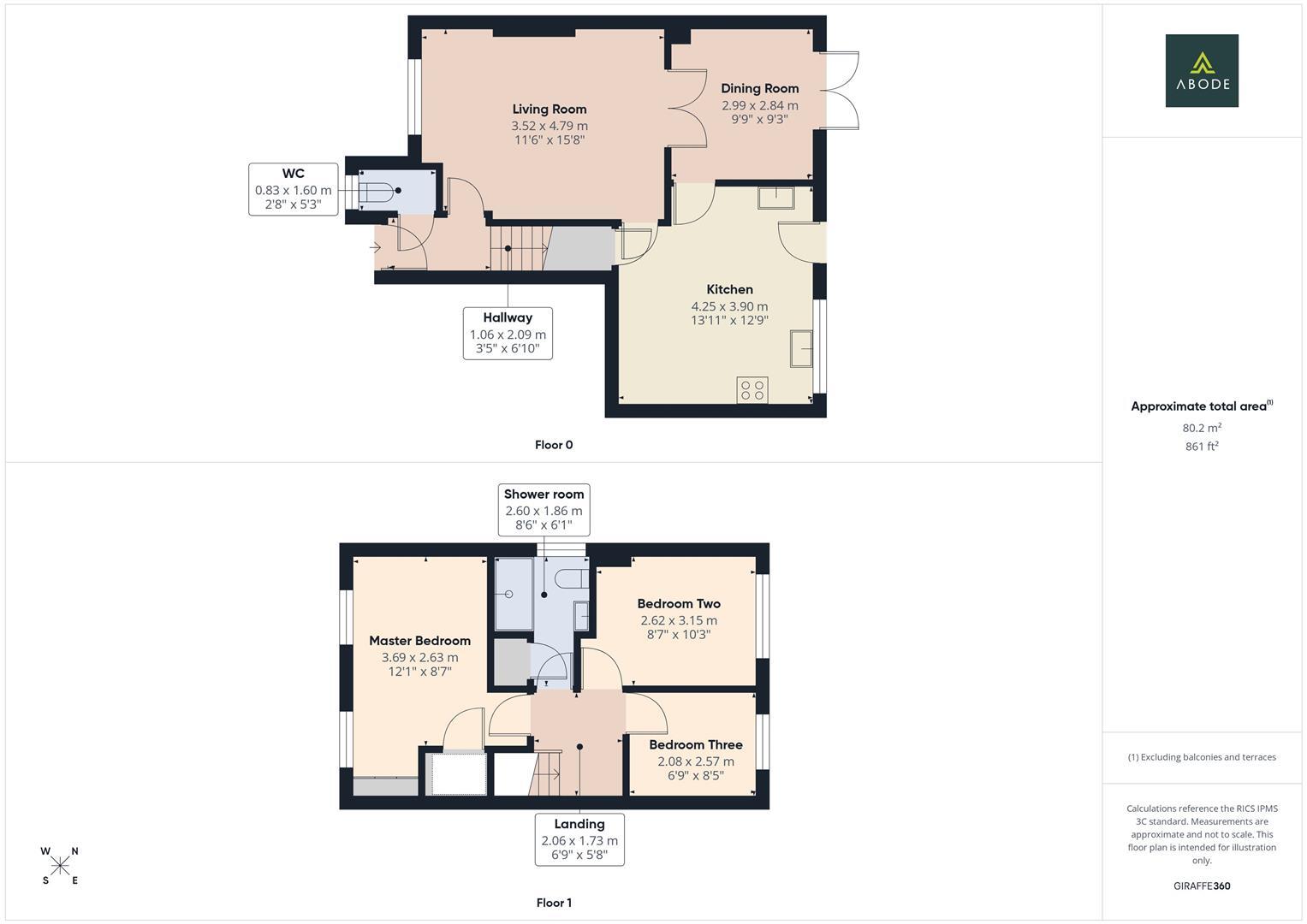 Sherbourne Drive, Burton-On-Trent floorplan