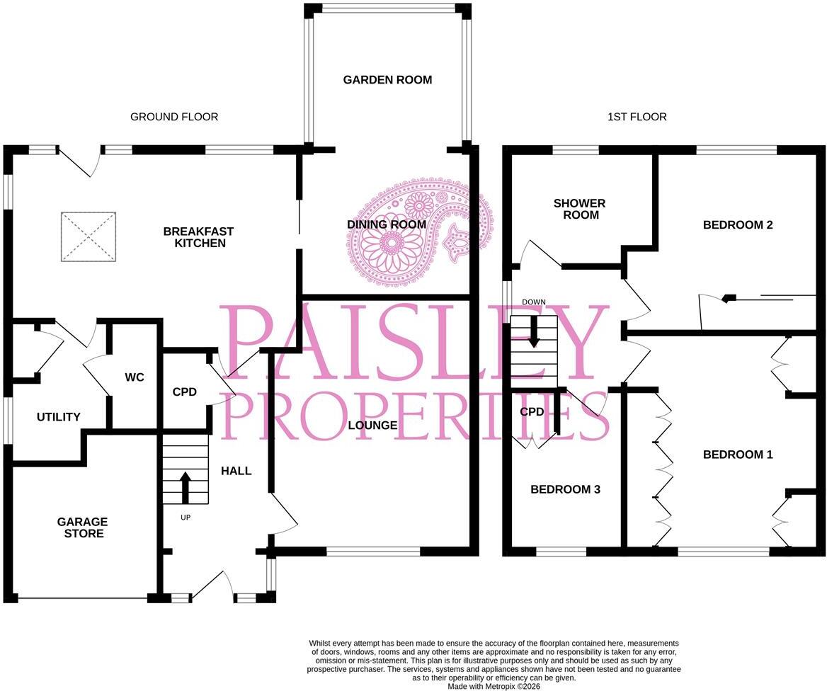 Woodlands Road, Lepton, Huddersfield, HD8 0HT floorplan