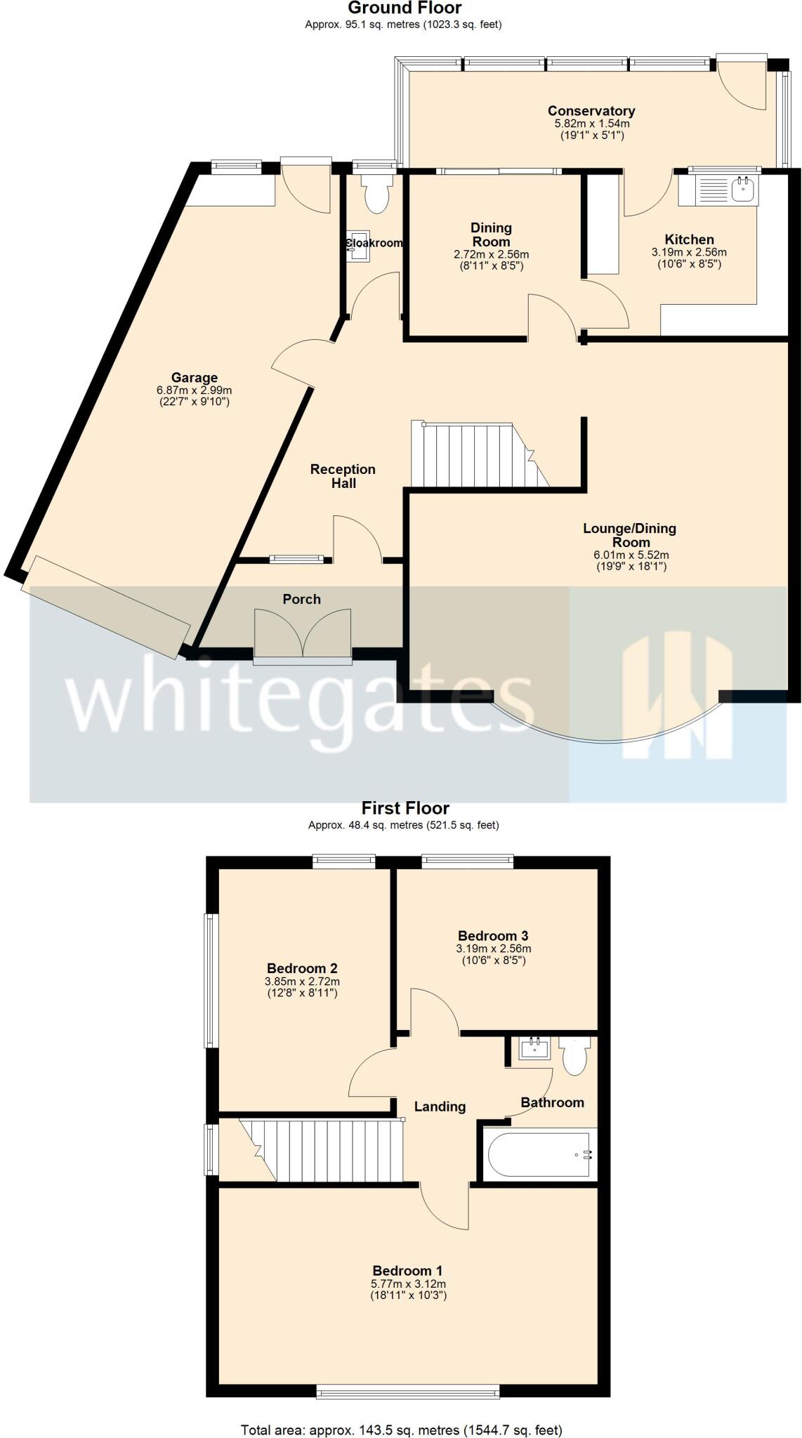 Bourne Court, Staincross, S75 floorplan
