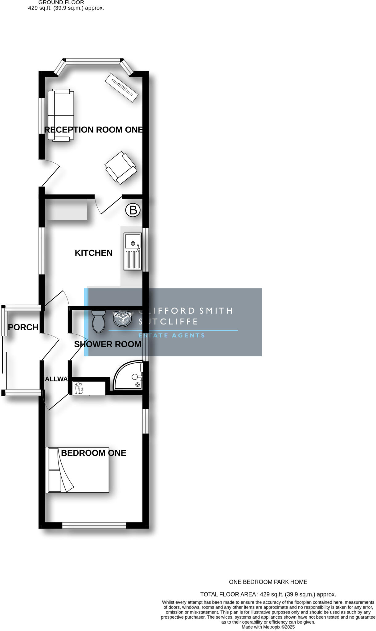 Gawthorpe Edge, Burnley floorplan