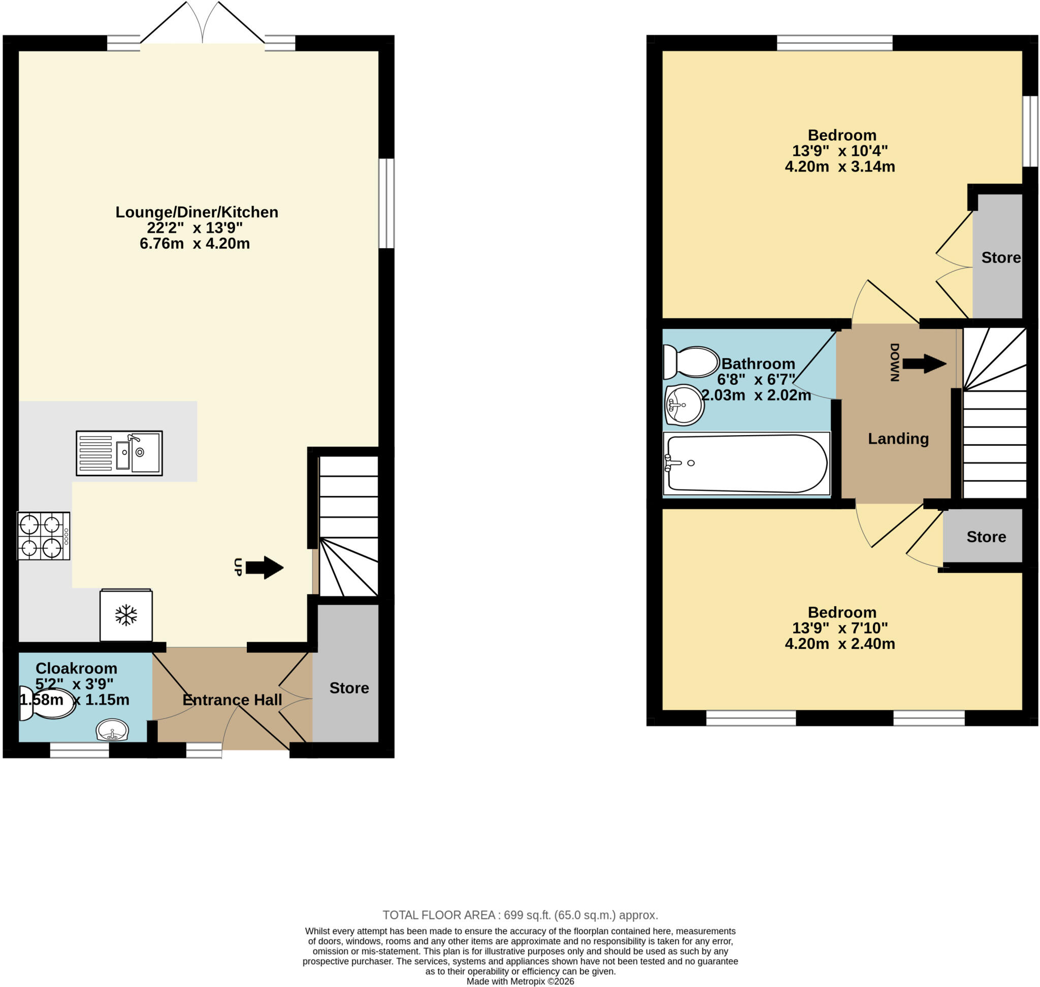 Wales Crescent, Canterbury, Kent, CT1 floorplan
