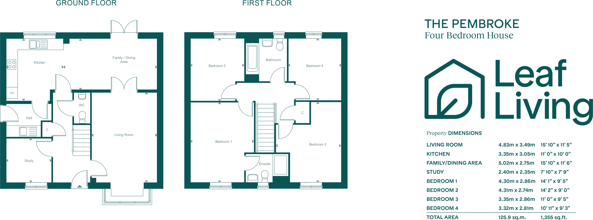 Leaf Living at Great Oldbury, Stonehouse, GL10, Gloucester floorplan
