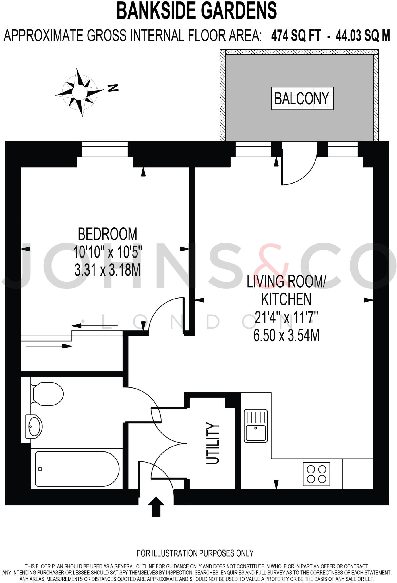 Flagstaff Road, Bankside Gardens, Reading, RG2 floorplan