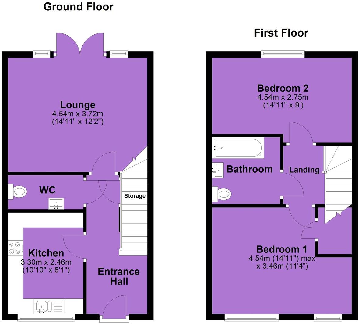 Darley Avenue, Chorlton floorplan
