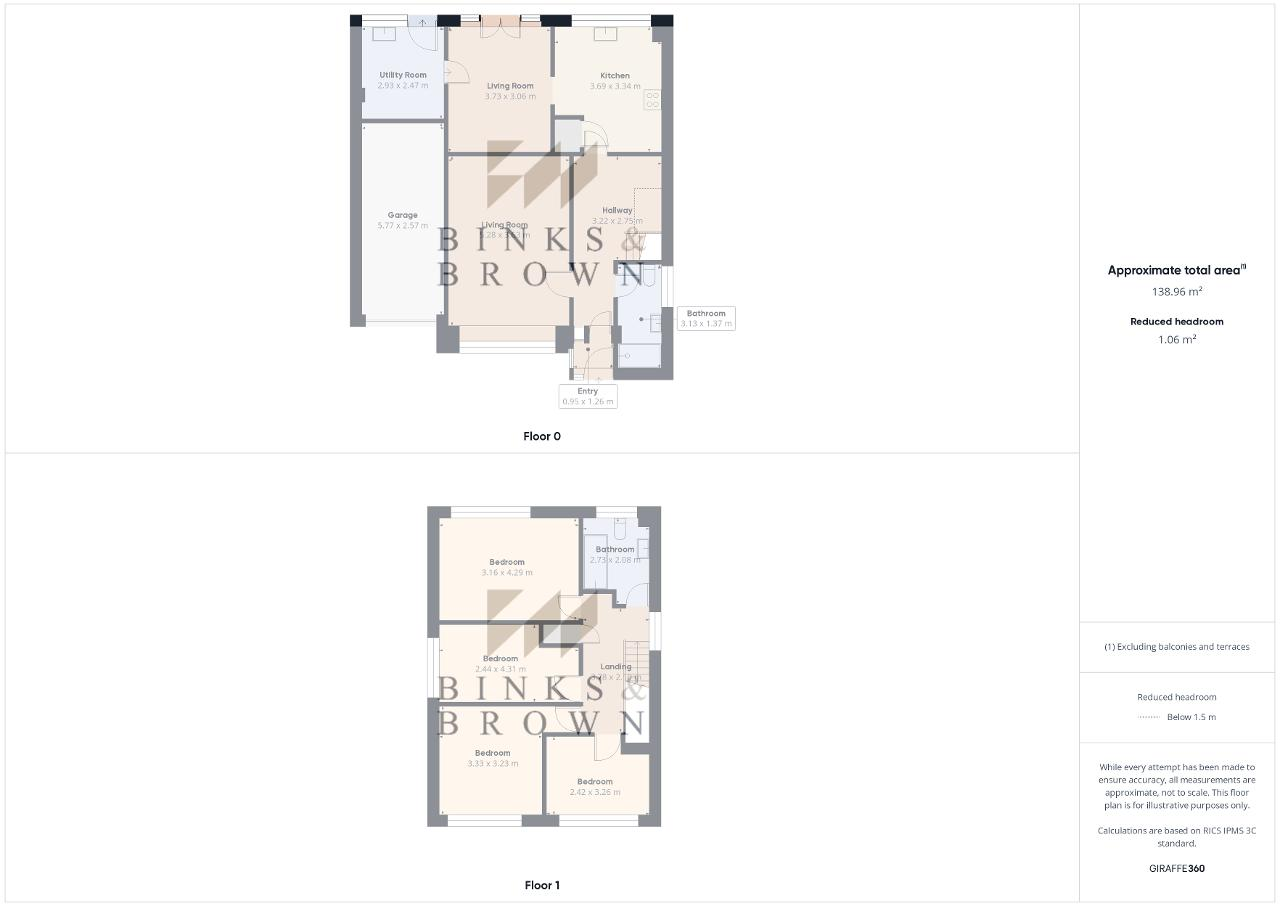 High Road, Fobbing, Essex, SS17 9HT floorplan