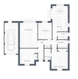 Plot 46 (8) Thorpe Hall Crescent, Thorpe-Le-Soken floorplan