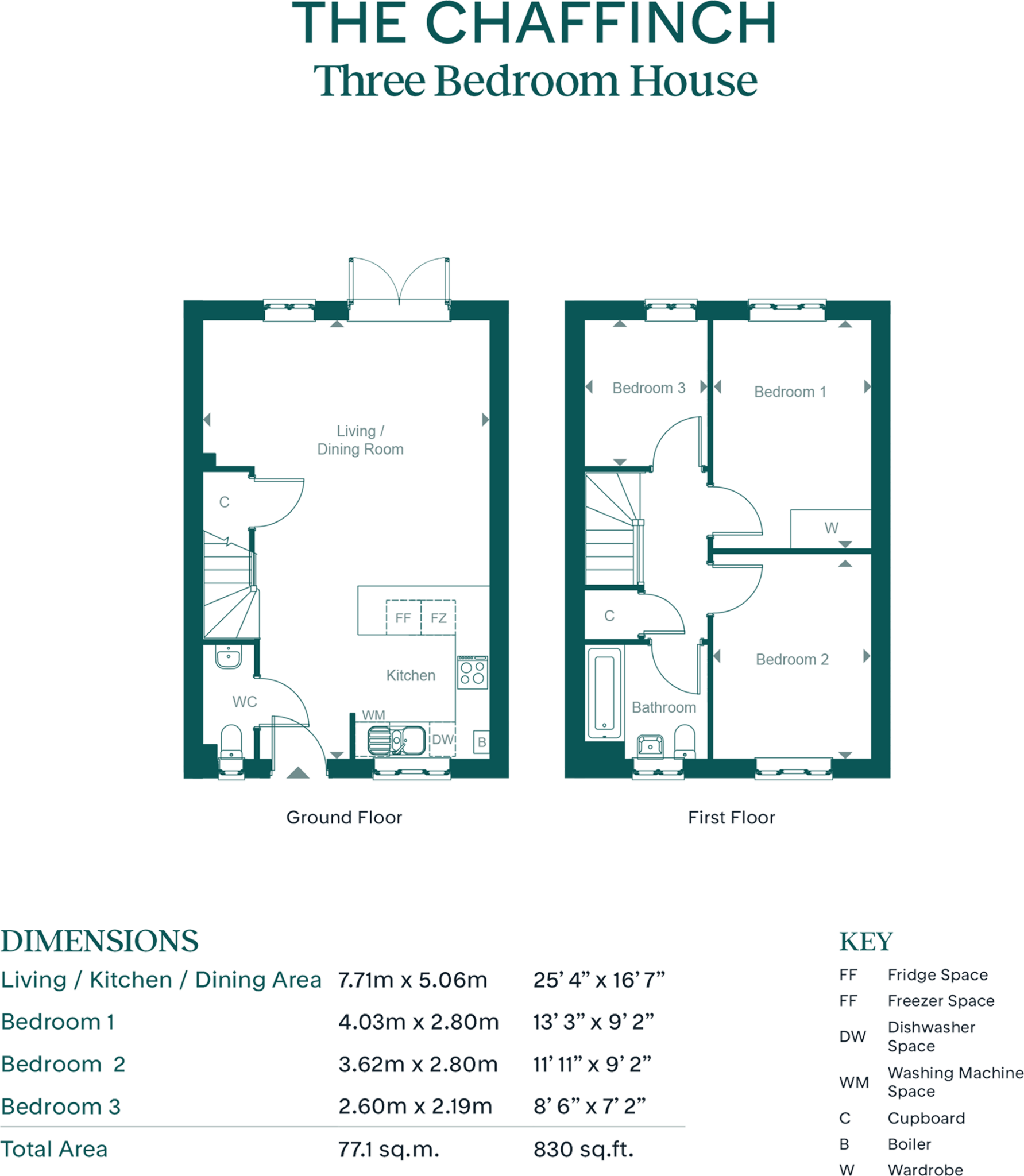 Leaf Living at Westcombe Park, Heybridge, Essex, CM9 floorplan