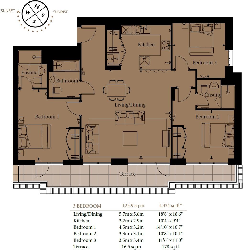 Filmworks, Filmworks Walk, London W5 floorplan