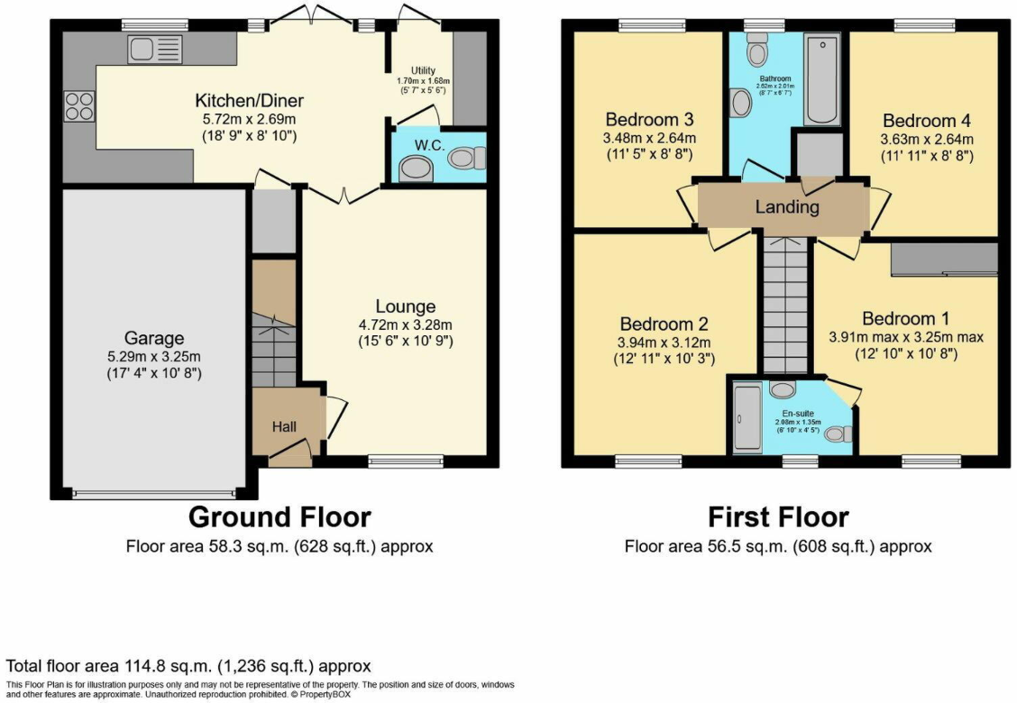 Talbot Row, Snaith, Goole, DN14 9FH floorplan