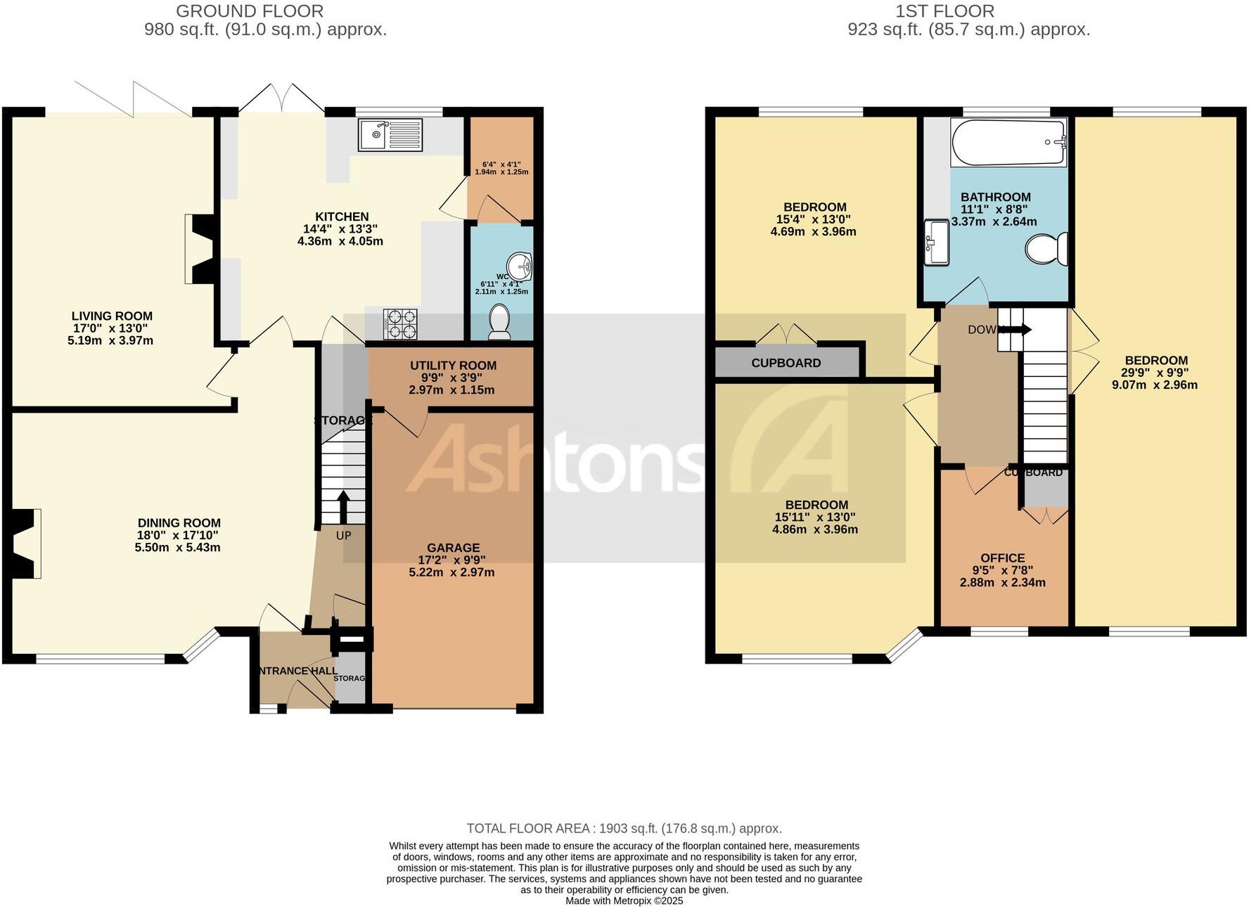 Barrowfield Road, Eccleston, WA10 floorplan
