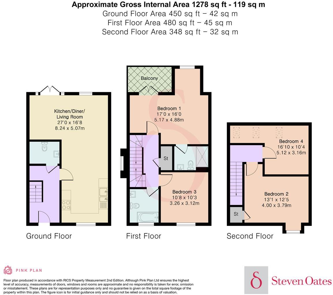 Youngs Mews, Port Hill, Hertford floorplan
