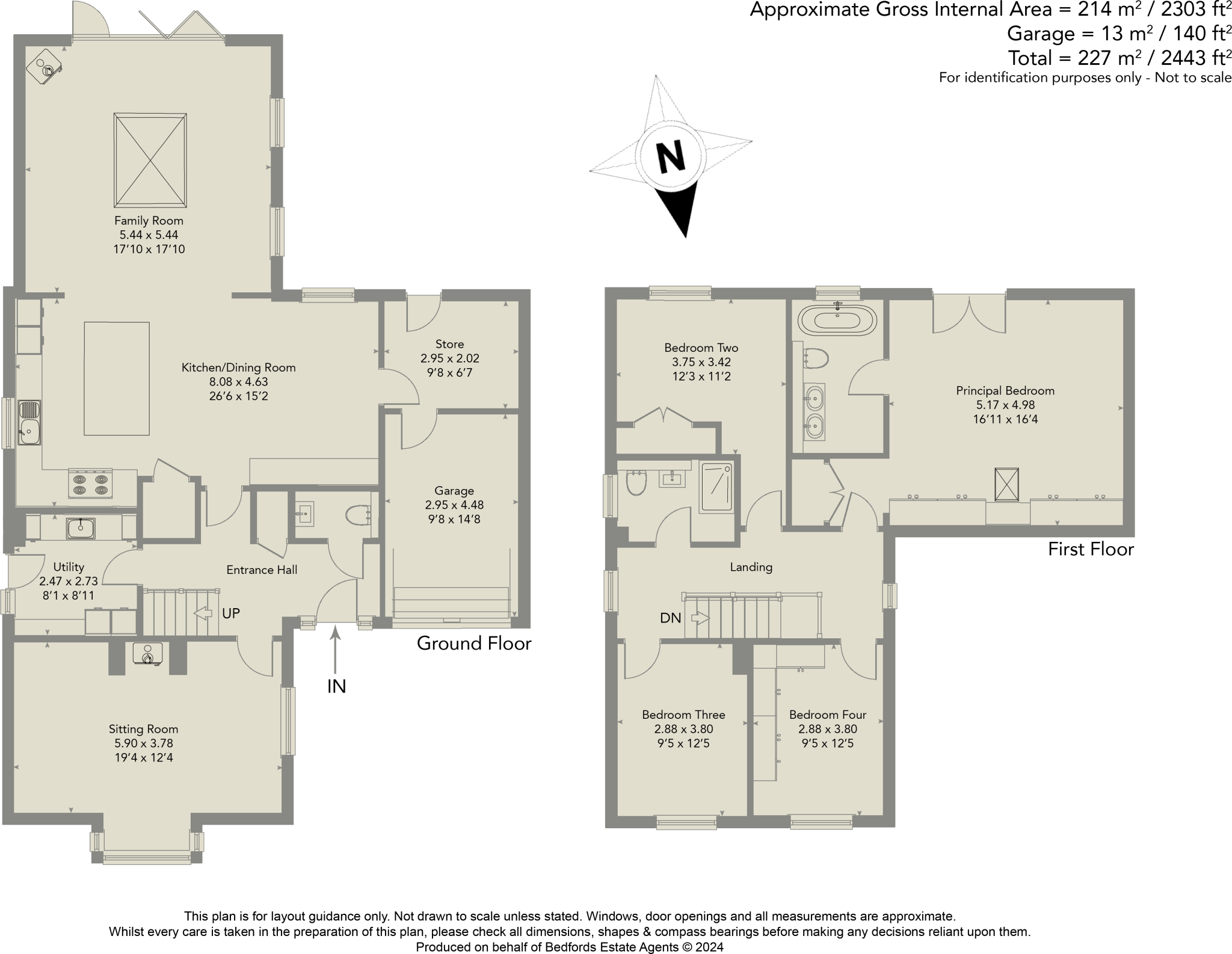 Thurston, Suffolk floorplan