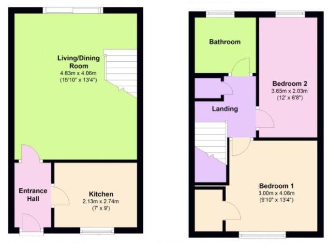 Larch Road, NN17 2UT, Corby floorplan