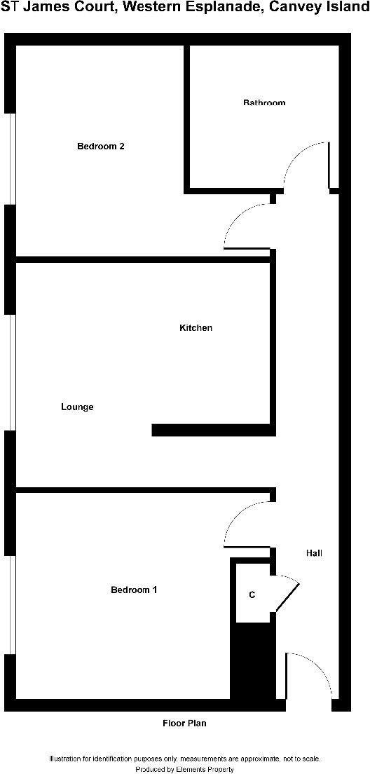St. James Court, Western Esplanade, Canvey Island floorplan