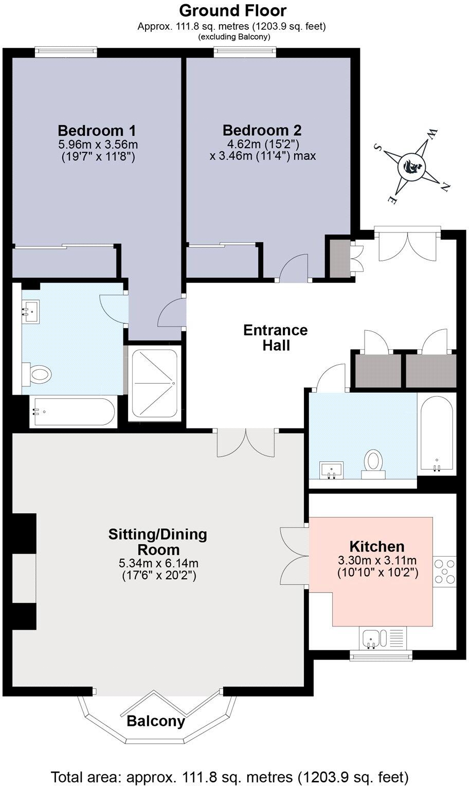 Sandquay Road, Dartmouth, Devon, TQ6 floorplan