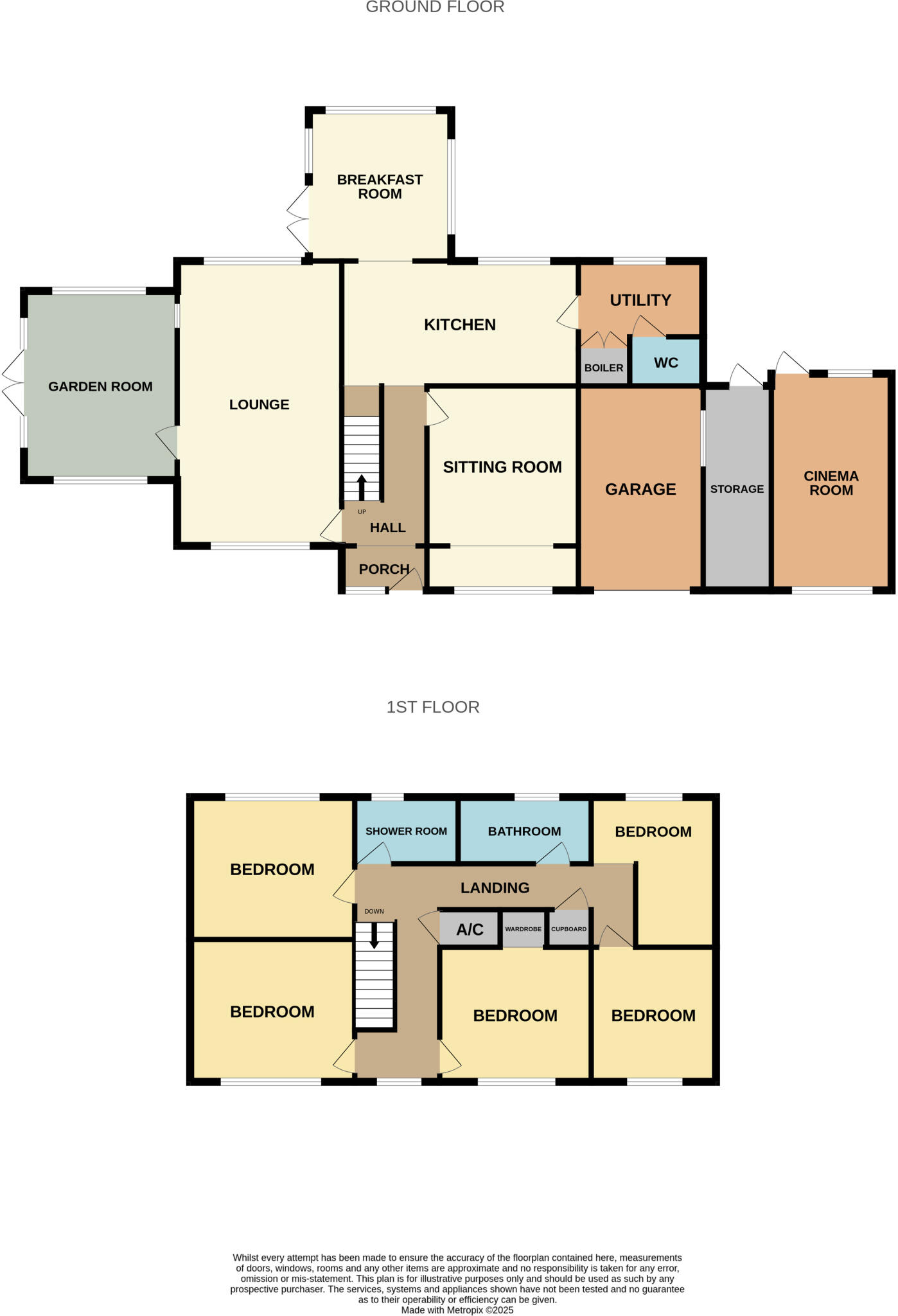 22, Bell Lane, Moulton floorplan