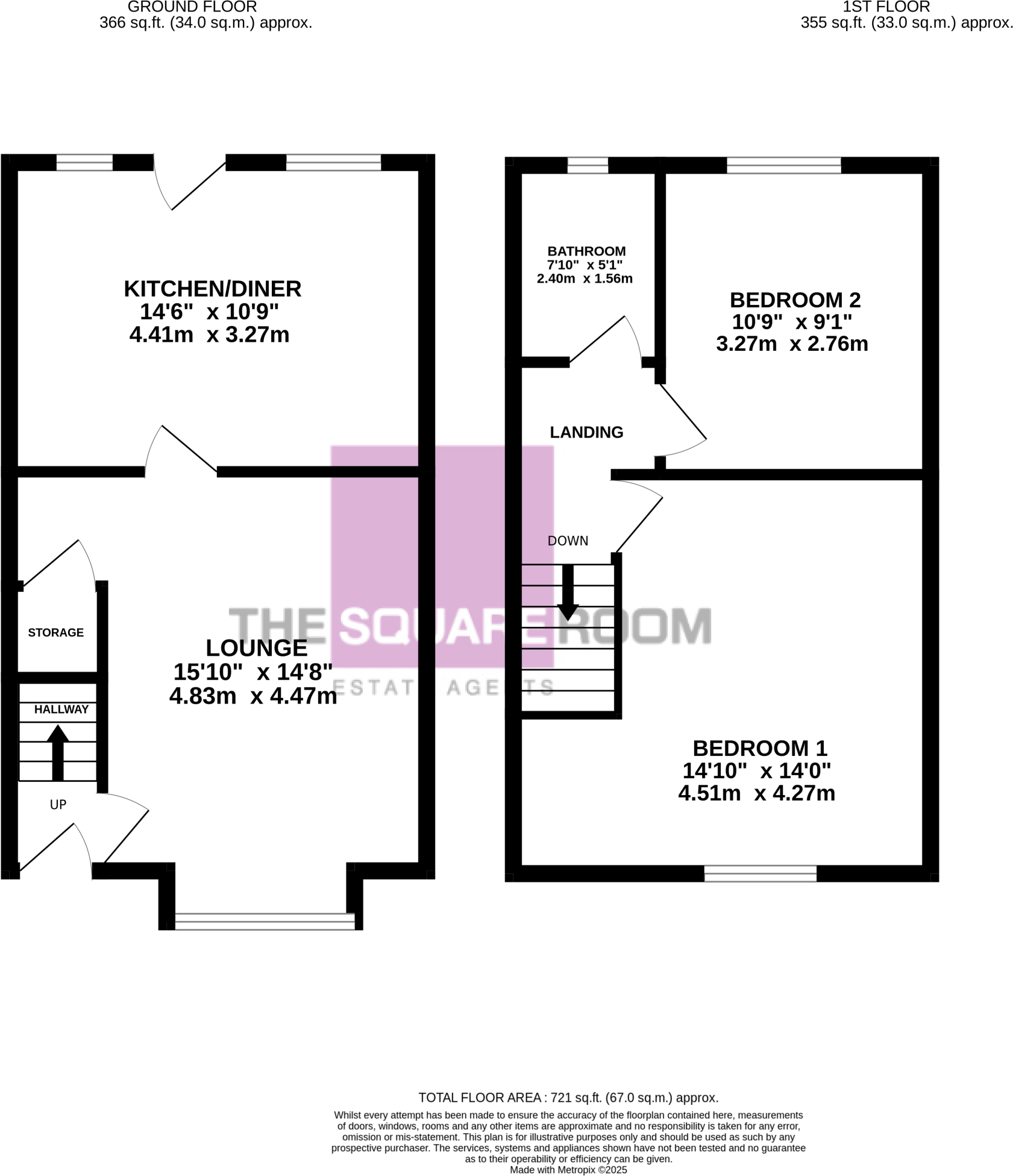 Butts Road,  Thornton, FY5 floorplan