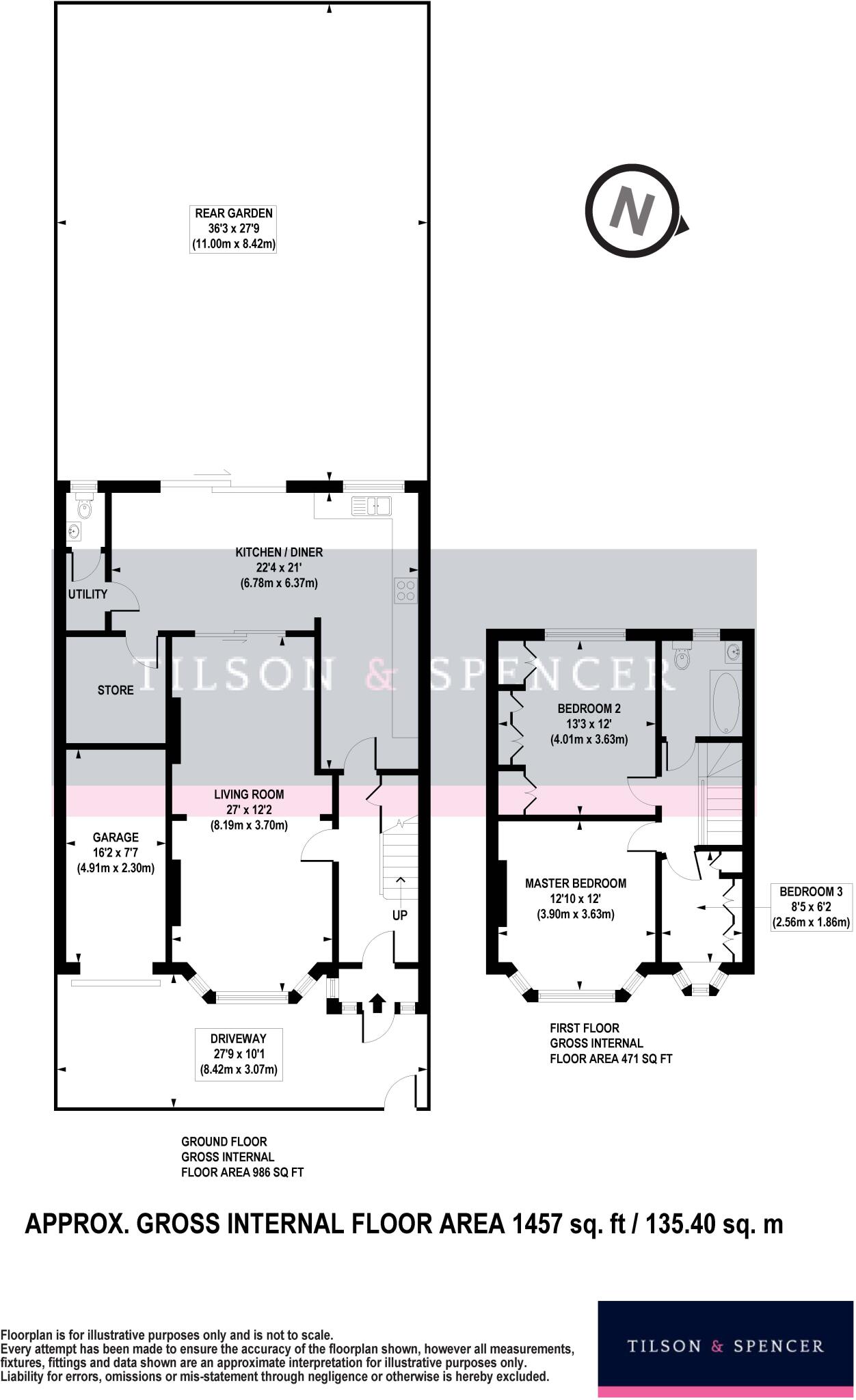 Commonwealth Road, Tottenham, London, N17 floorplan