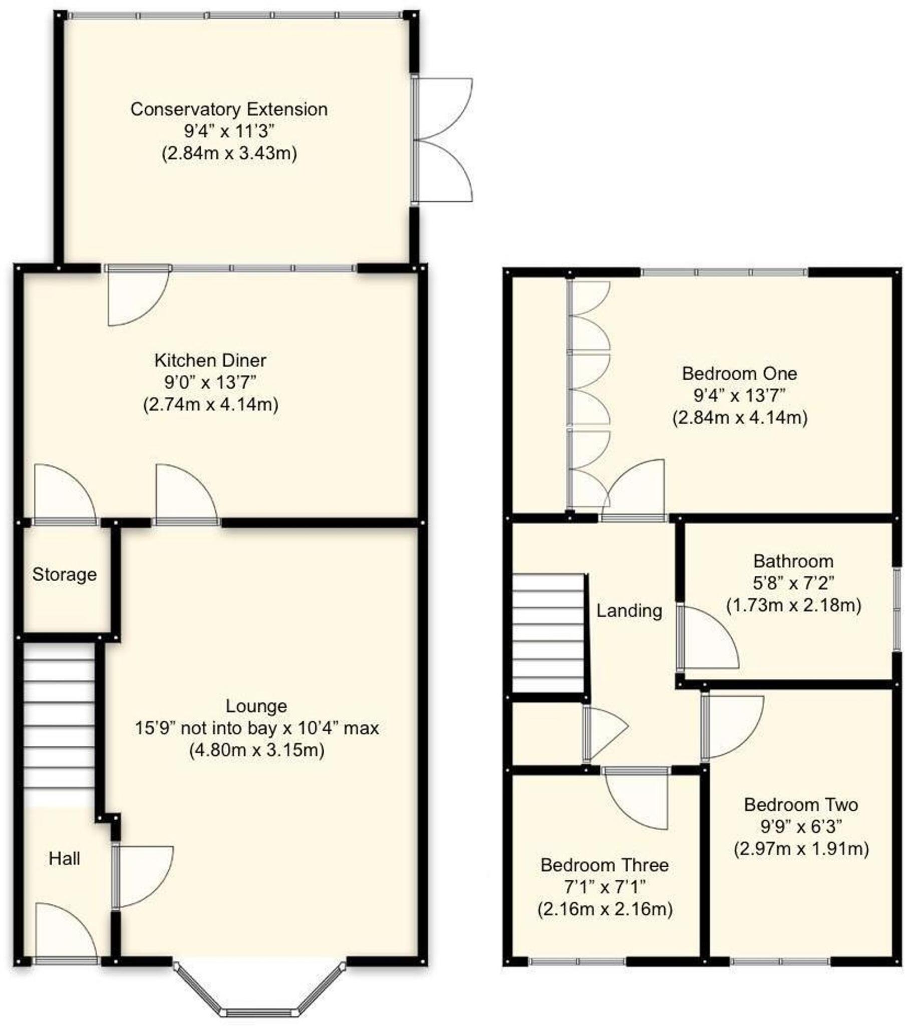 Swallow Drive, Syston, LE7 floorplan